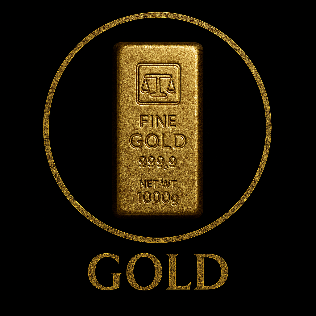 Gold Bars and Coins