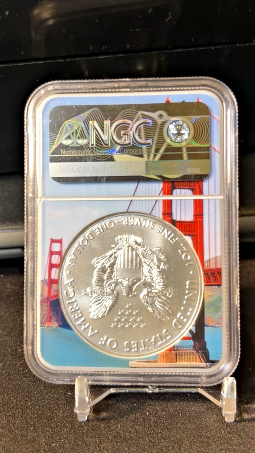 2021-S American Silver Eagle MS69