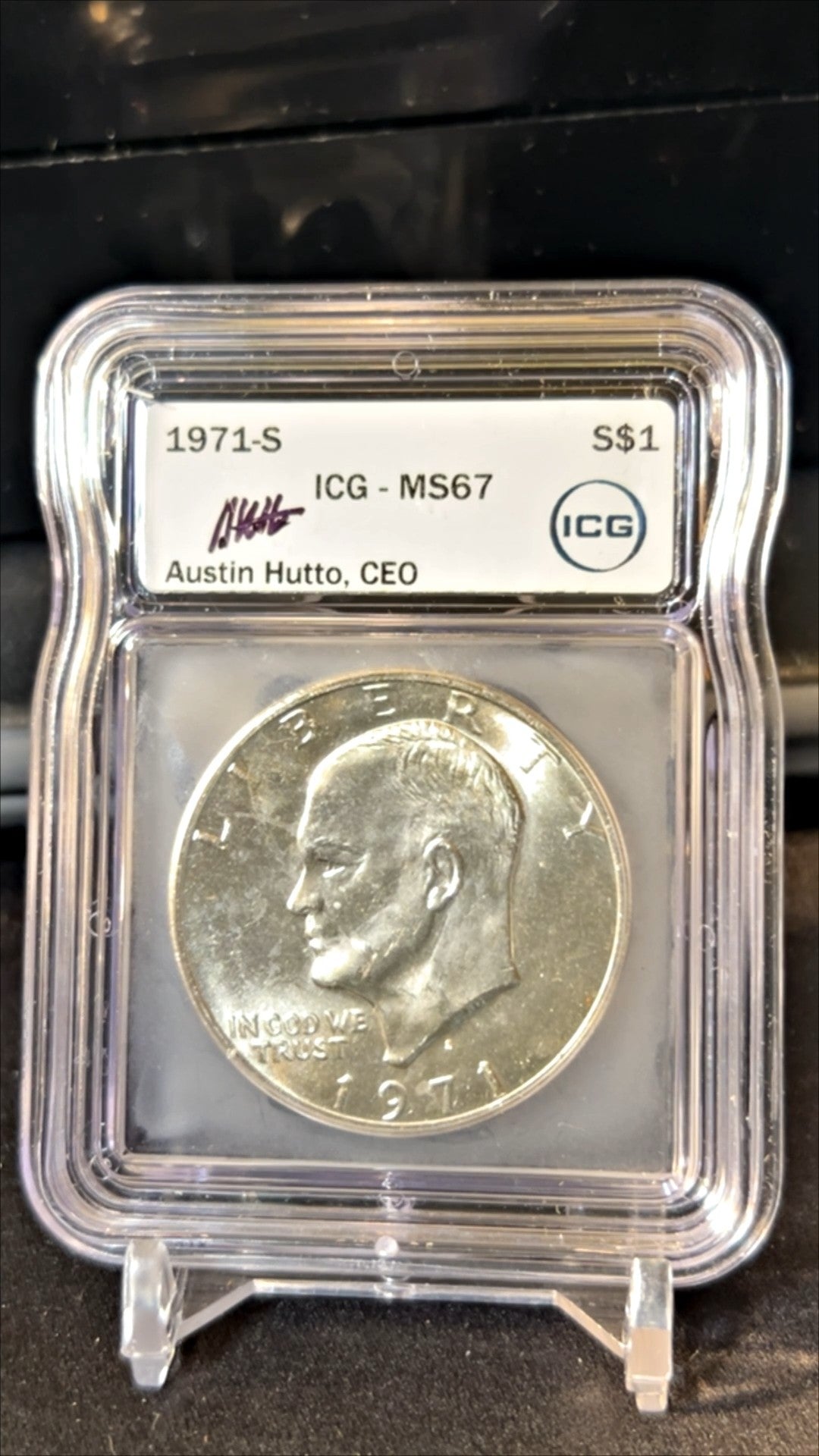 1971-S Eisenhower Dollar MS67