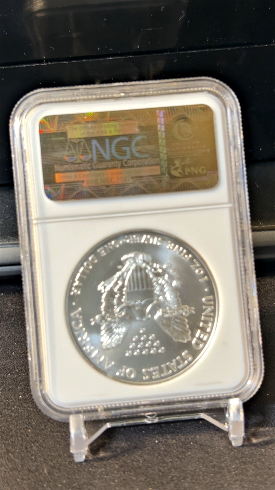 1998 American Silver Eagle MS69