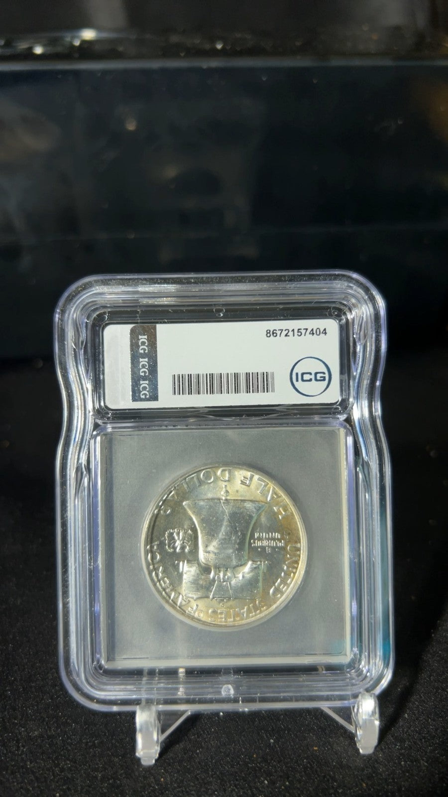 1958-D Franklin Half Dollar MS64 ICG