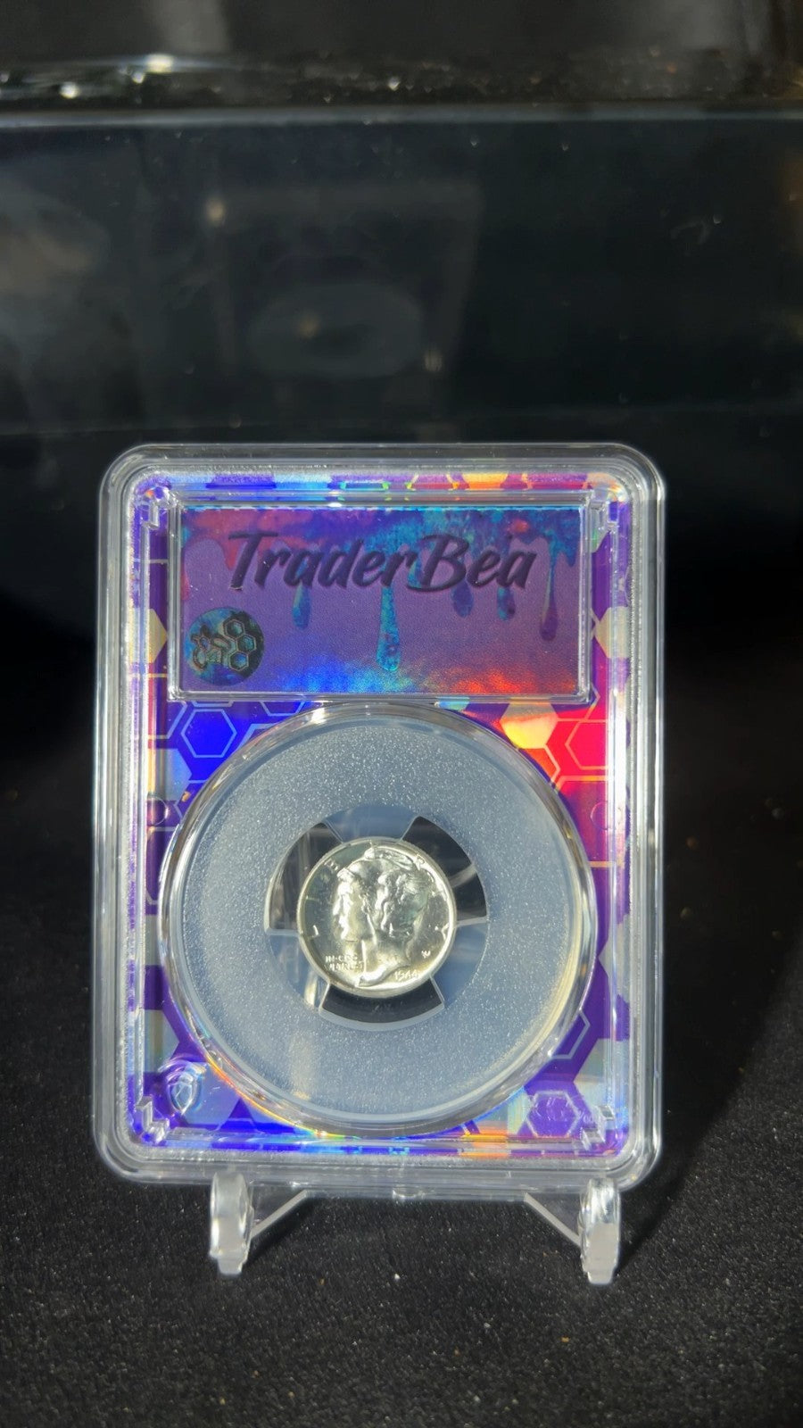 1944 MERCURY DIME PCGS MS-65 - Purple Core