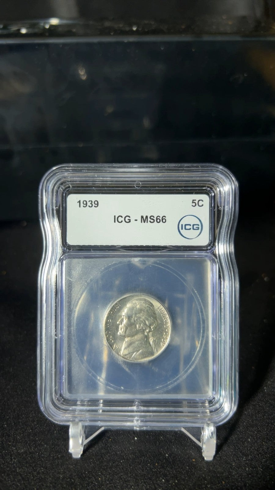 1939-S Jefferson Nickel MS66 ICG *0298
