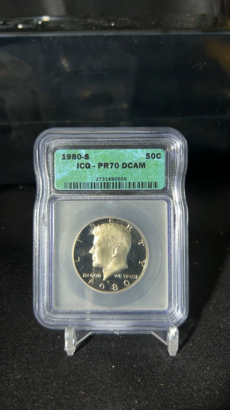 1980-S 50C Proof Kennedy Half Dollar ICG PR 70 DCAM