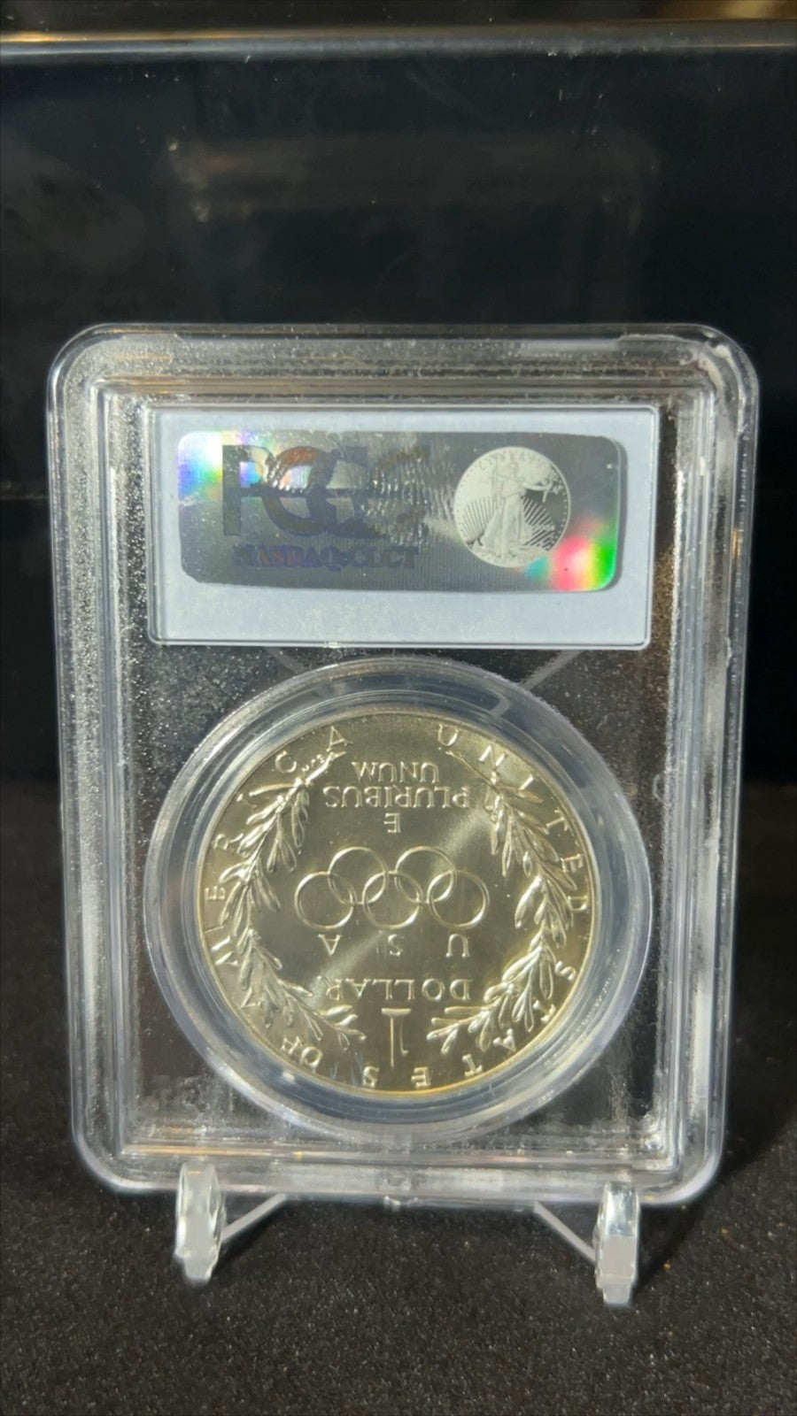 1988-D PCGS MS69 Olympic Silver Silver Modern Commemorative Dollar
