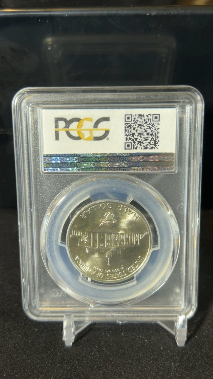 MS69 1982-D Washington Commemorative Half Dollar PCGS Blue Lbl *1341