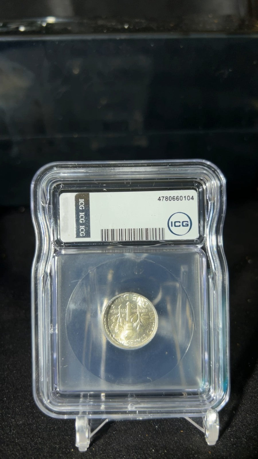 1946-S Roosevelt Dime MS66 FB ICG