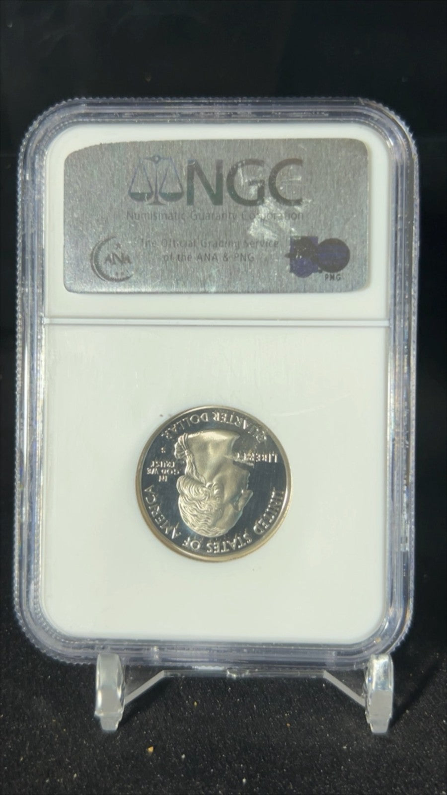 NGC 2005-S Clad Quarter West Virginia PF69 Ultra Cameo 25c