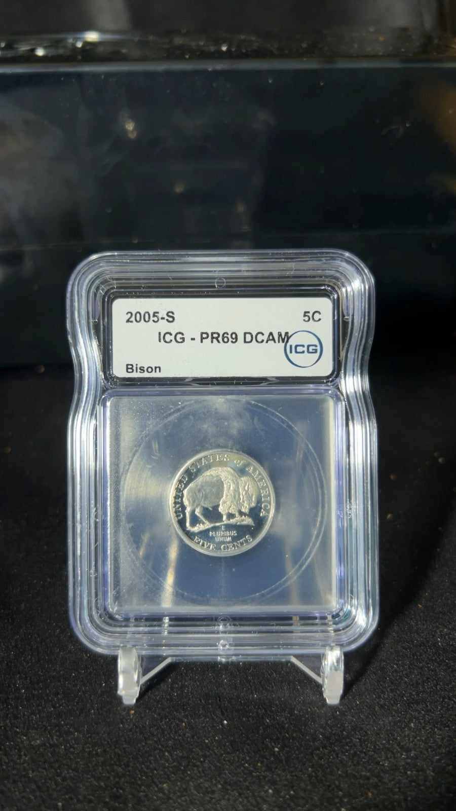 2005 S Bison quarter pr69 dcam