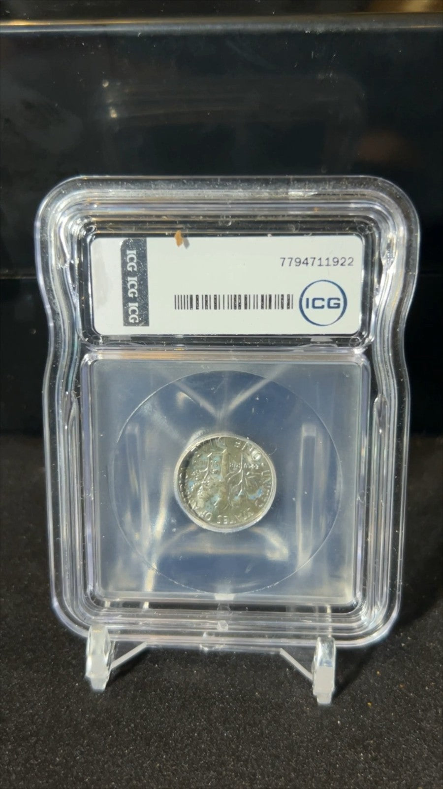 1975 D Roosevelt Dime ICG MS-67 FB - Low Pop, AUSTIN HUTTO SIGNED