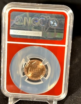 2025 Lincoln Cent Red Designation MS 65 RD