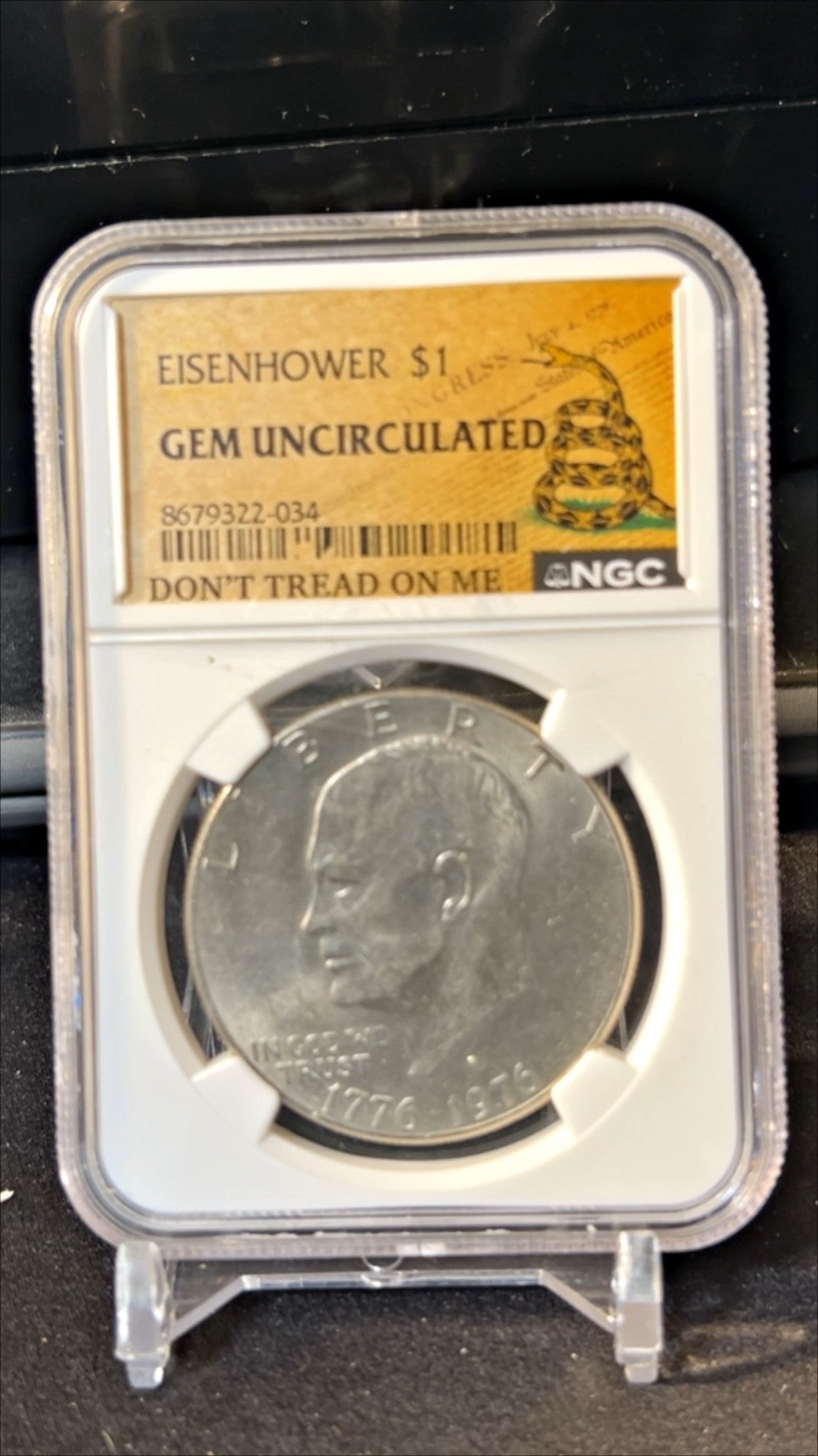 1776-1976 Eisenhower Dollar Gem Uncirculated