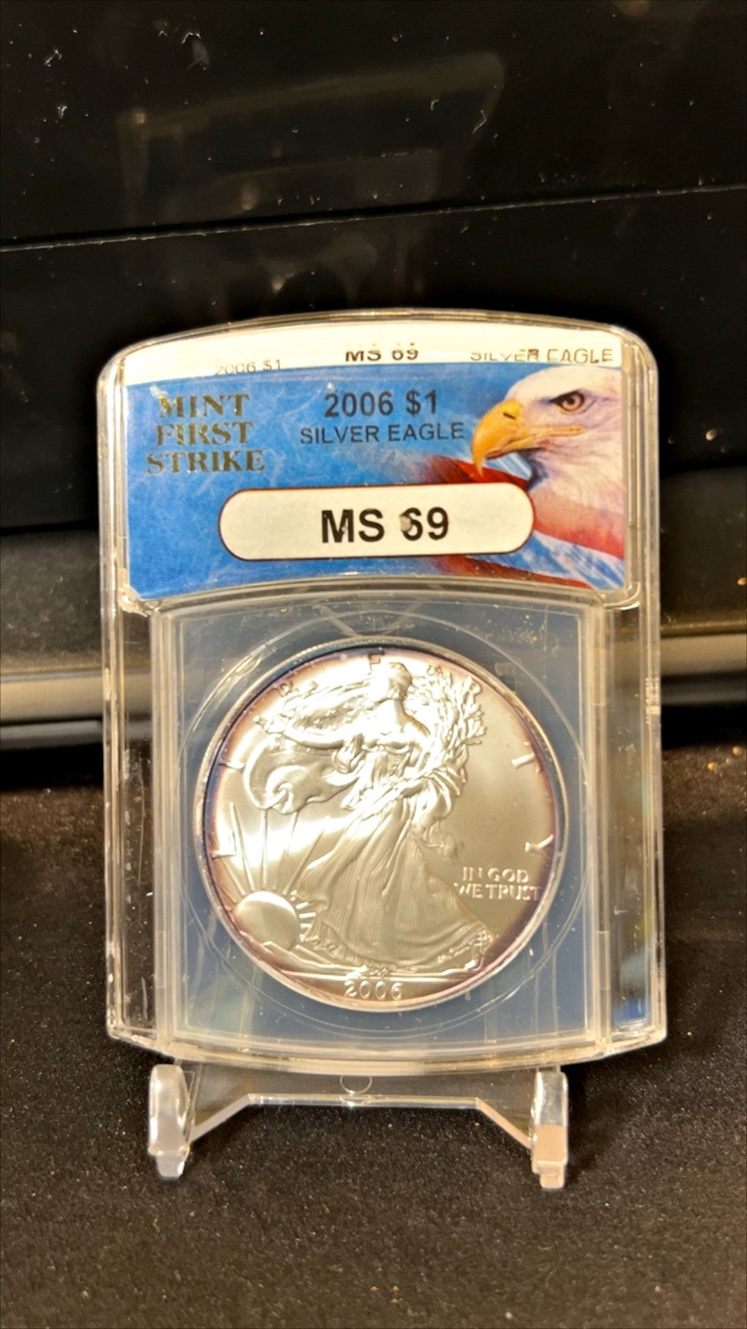 2006 Silver Eagle – MS69 – Philadelphia Mint