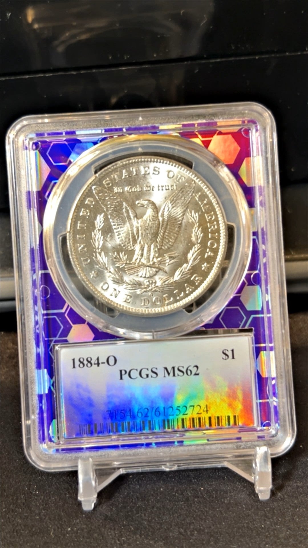 1884-O Morgan Silver Dollar PCGS MS62