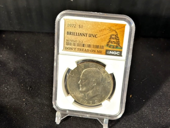 1972 Eisenhower Dollar BRILLIANT UNC