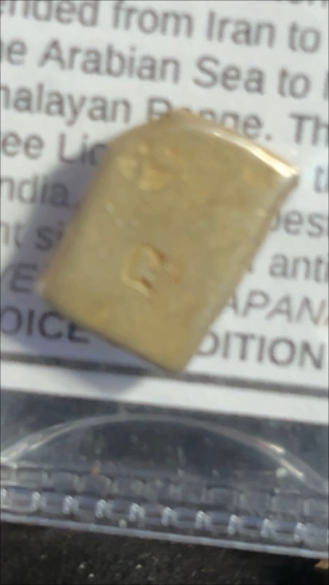 Mauryan Empire Silver Karshapana – 322–185 B.C. – Ancient India Punch Mark Coin