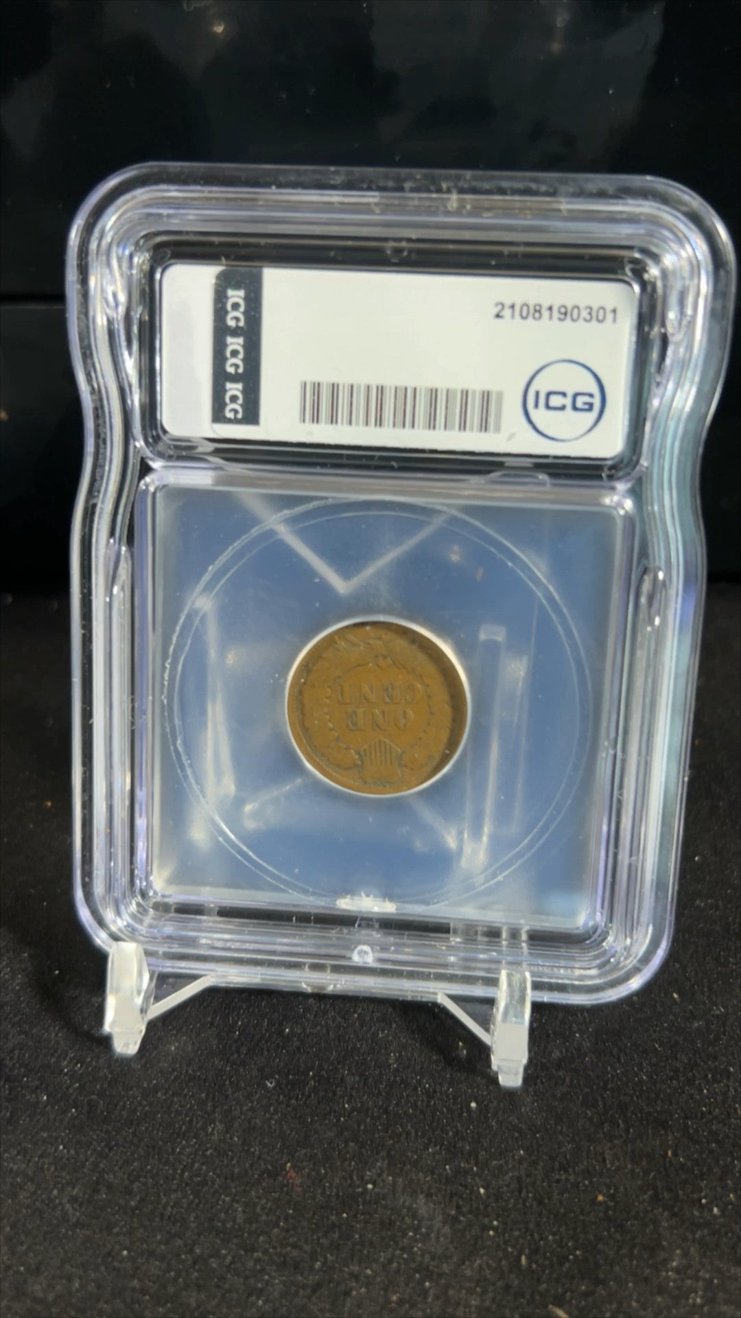 1893 Indian Head Cent – ICG VG10 – Classic U.S. Copper Penny – 132 Years Old – Nice Color & Detail