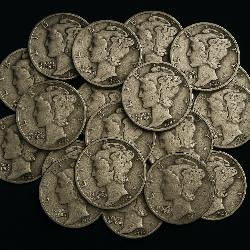 Mercury Dimes (Random Date)