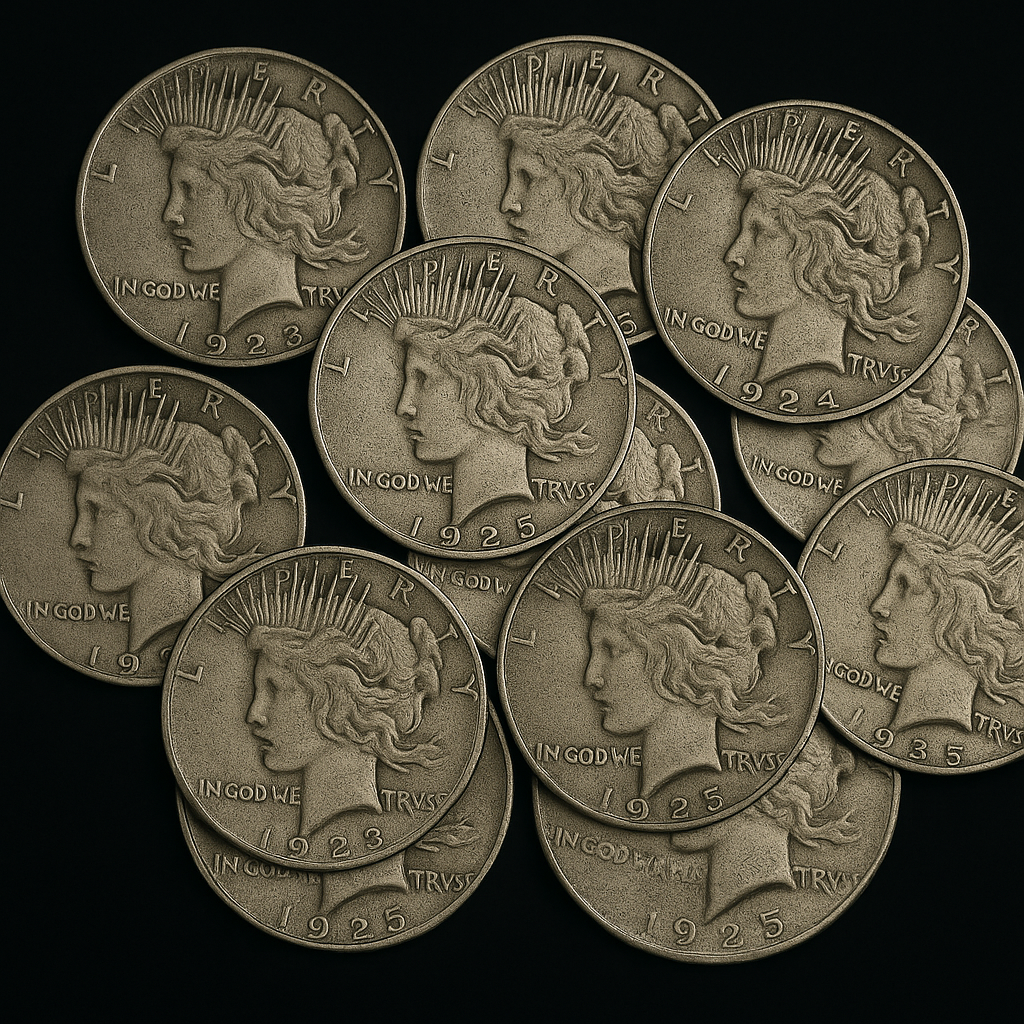 Peace Silver Dollar (Common Dates)