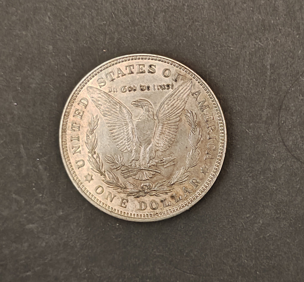 1921 Morgan Silver Dollar – Lightly Toned, Philadelphia Mint