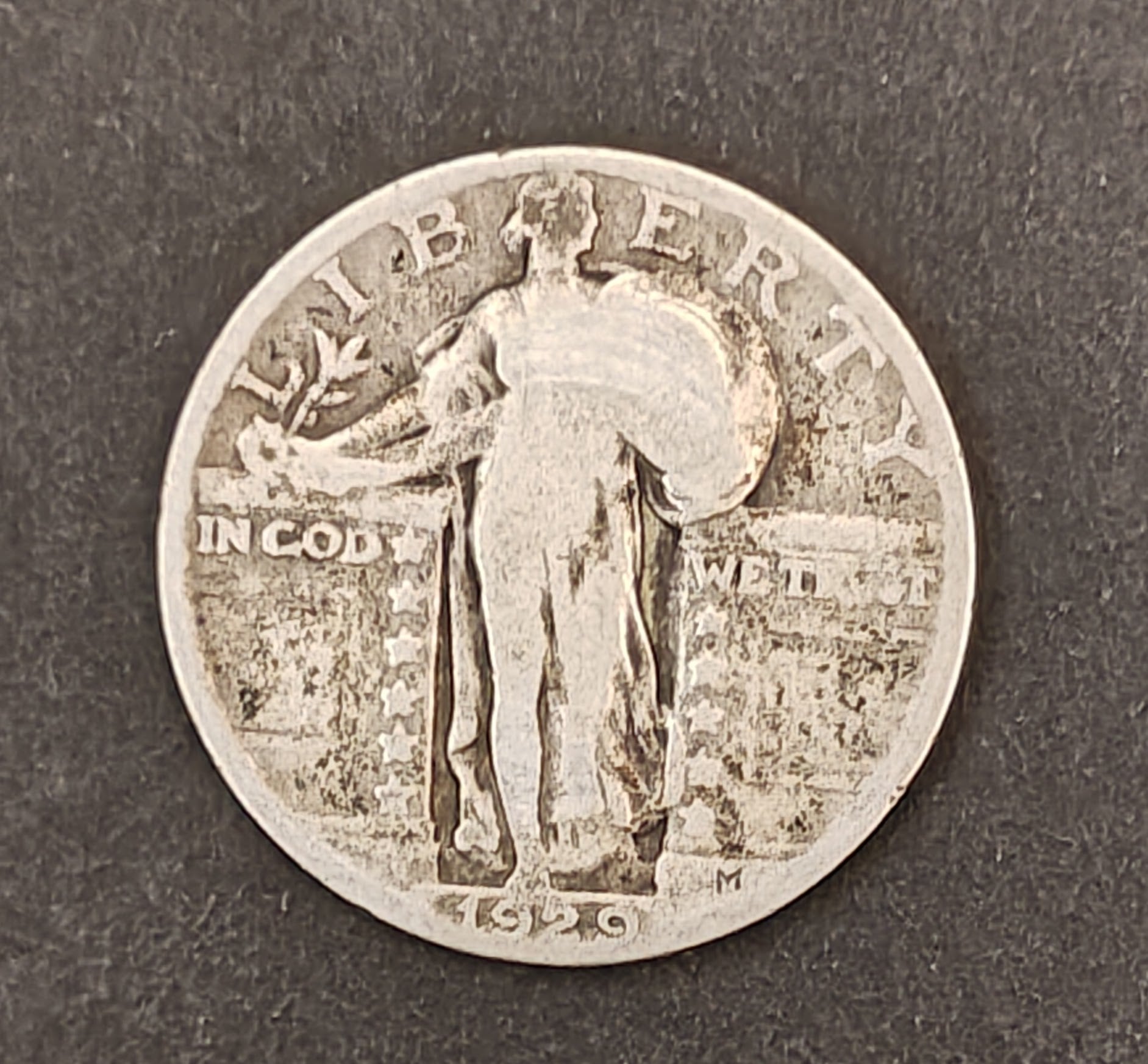 1929 Standing Liberty Quarter – 90% Silver
