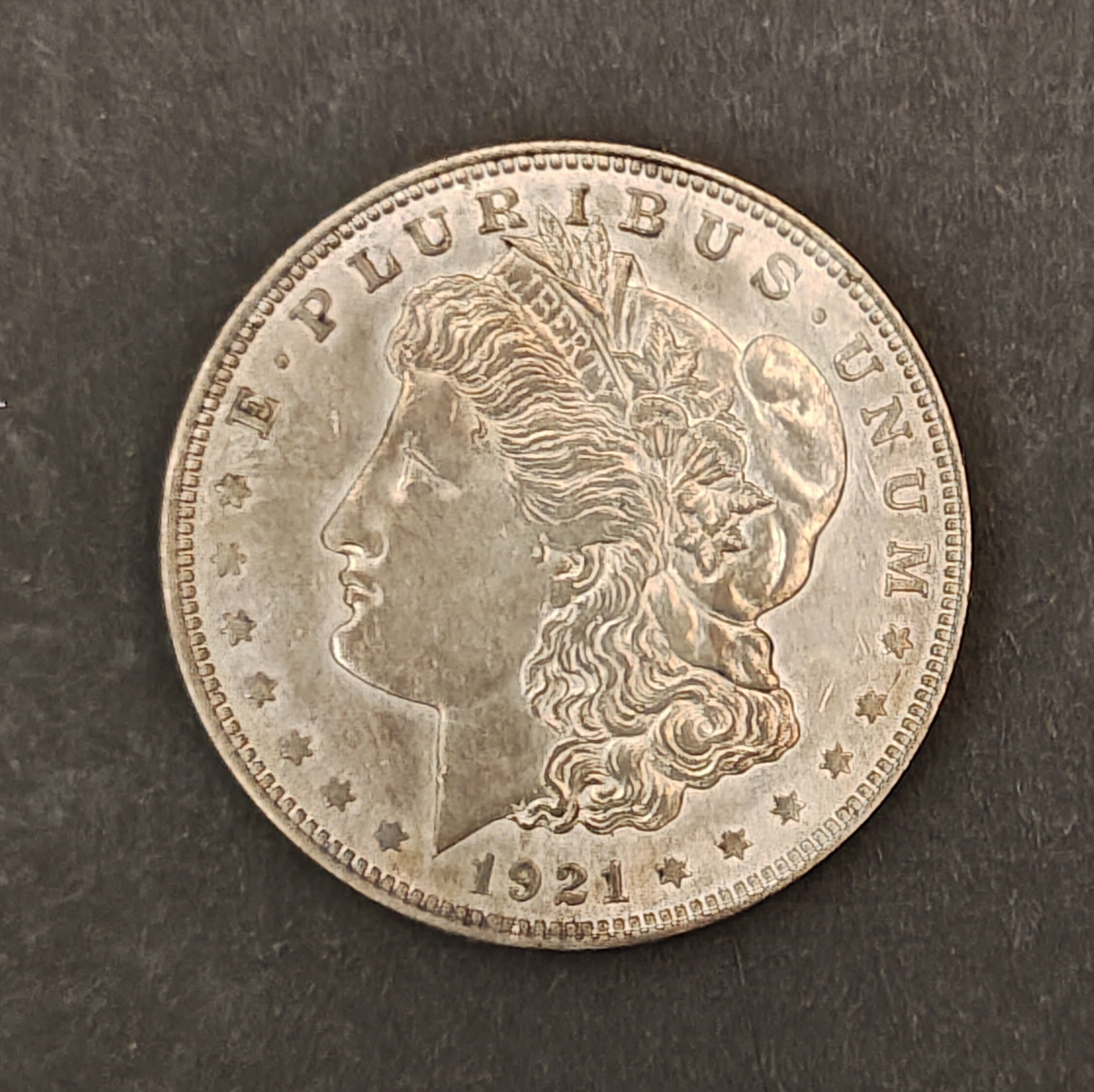 1921 Morgan Silver Dollar – Philadelphia Mint (Final Year Issue)