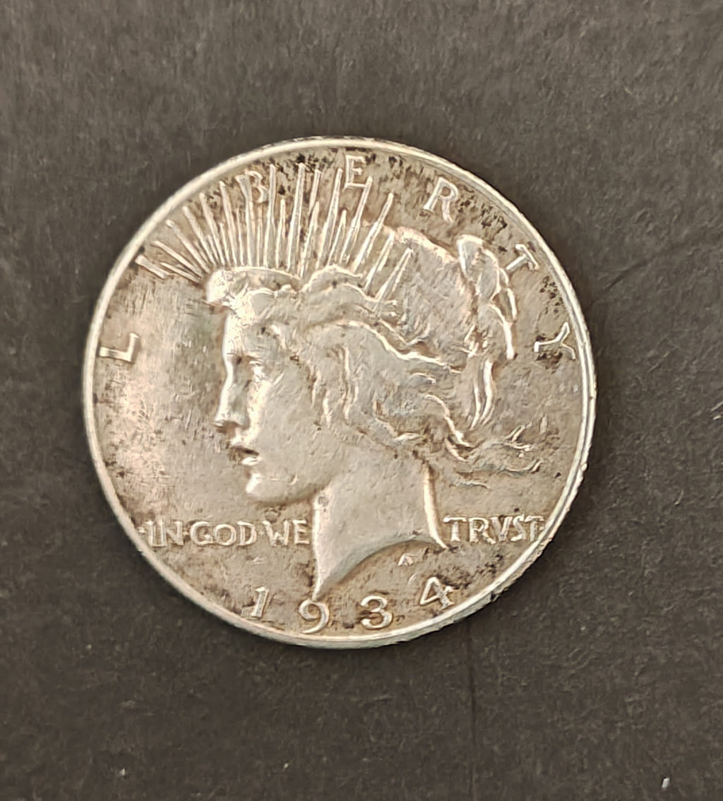 1934 Peace Silver Dollar – Philadelphia Mint