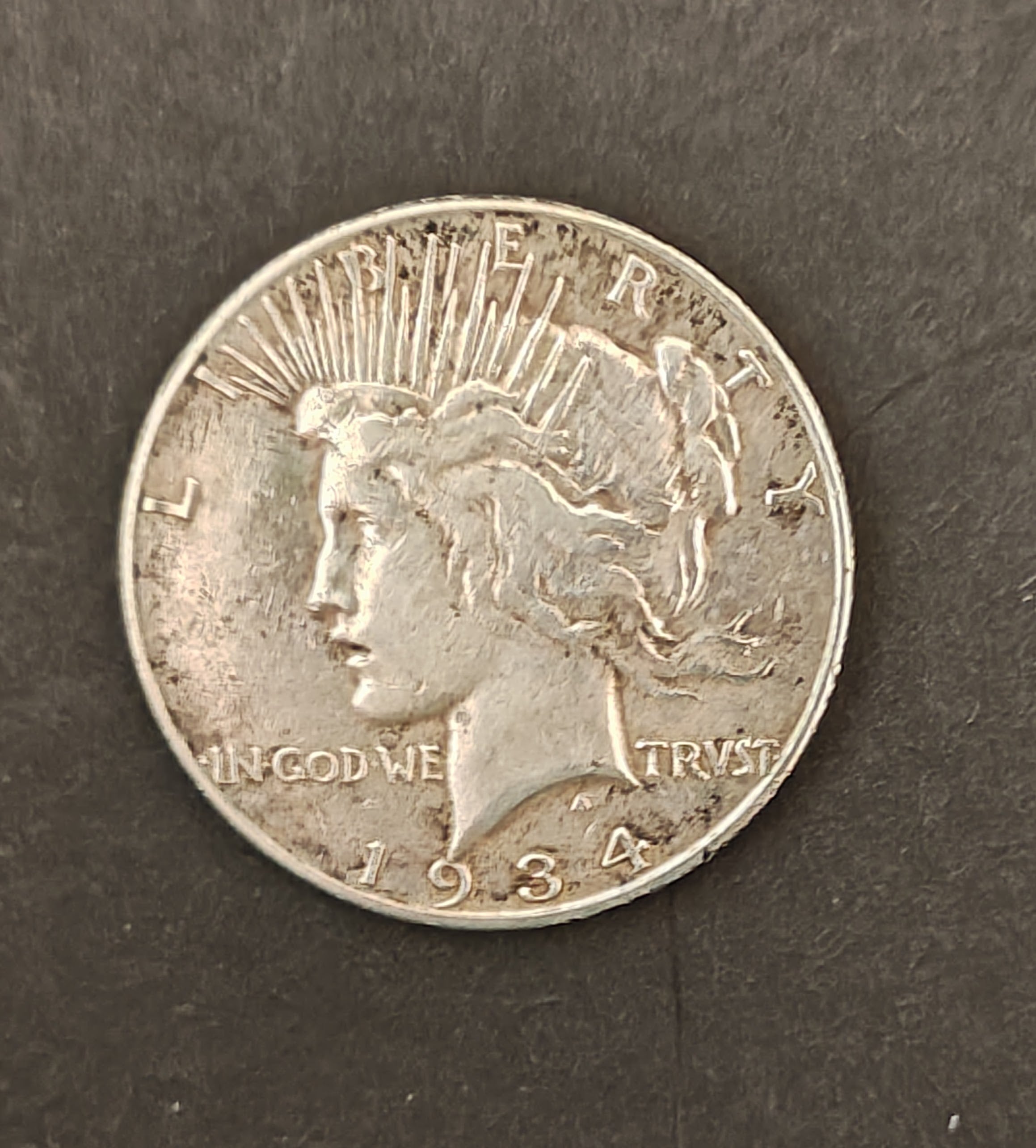 1934 Peace Silver Dollar – Philadelphia Mint