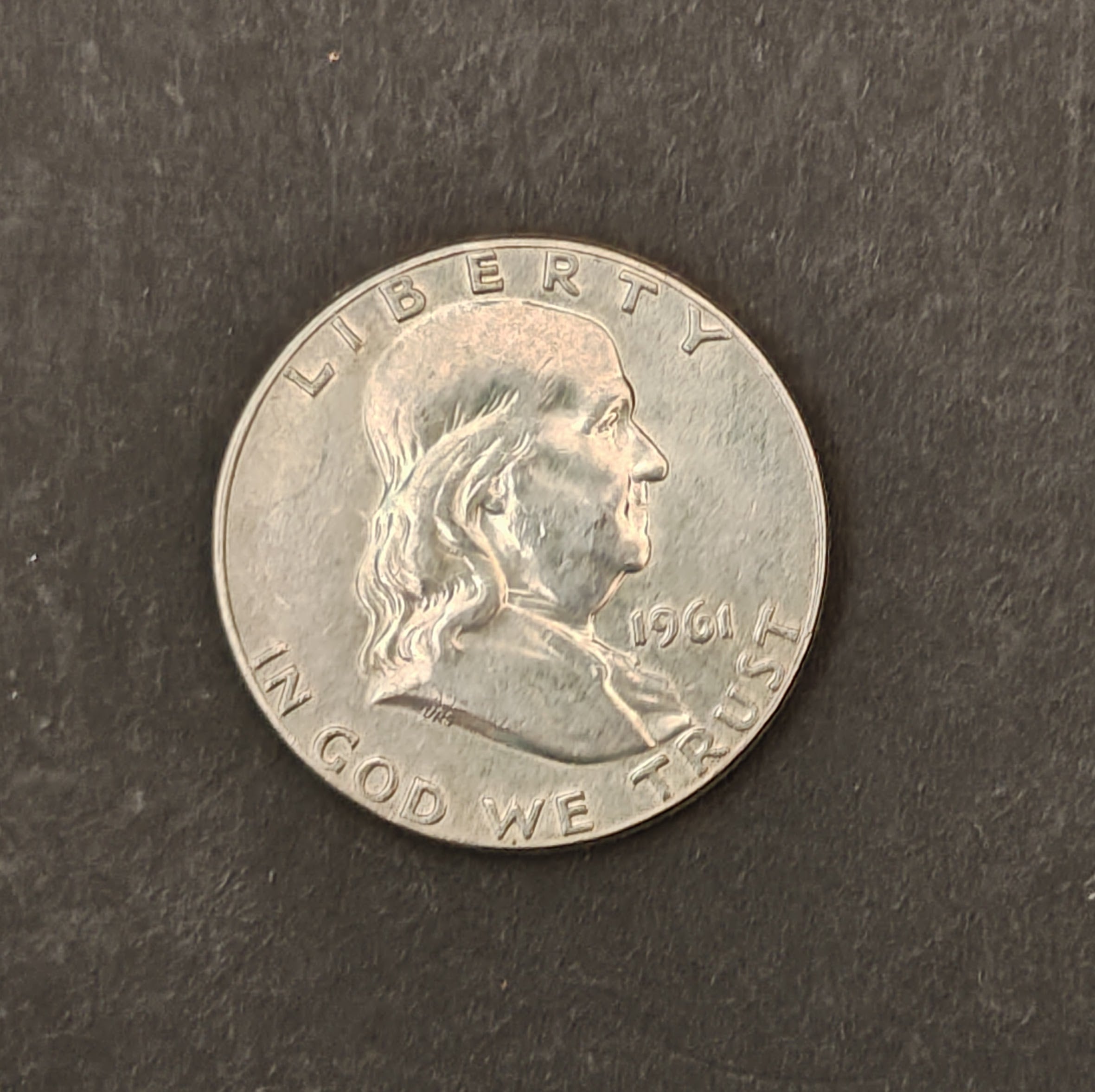 1961 Franklin Half Dollar – 90% Silver (Philadelphia Mint)