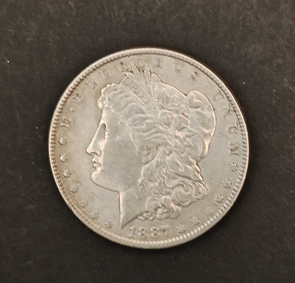 1887 Morgan Silver Dollar – Philadelphia Mint
