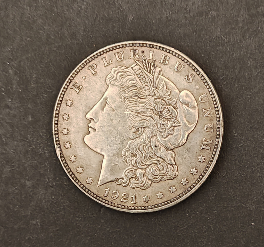 1921 Morgan Silver Dollar – Philadelphia Mint (Lightly Circulated)