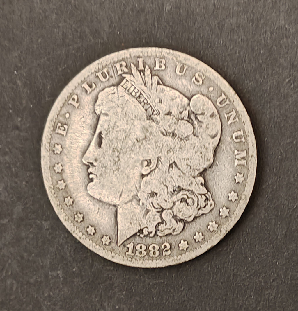 1882-O Morgan Silver Dollar – New Orleans Mint (Circulated)