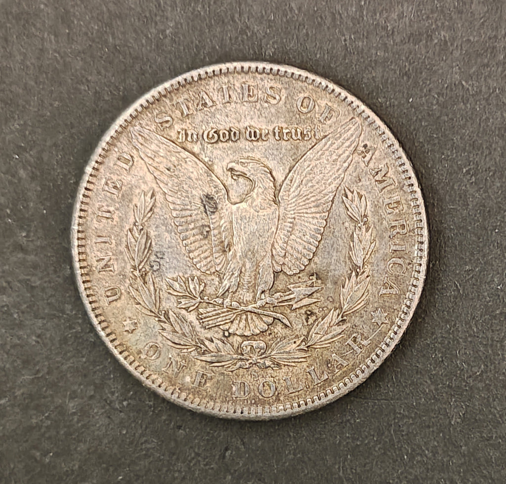 1890-S Morgan Silver Dollar – San Francisco Mint (Circulated)