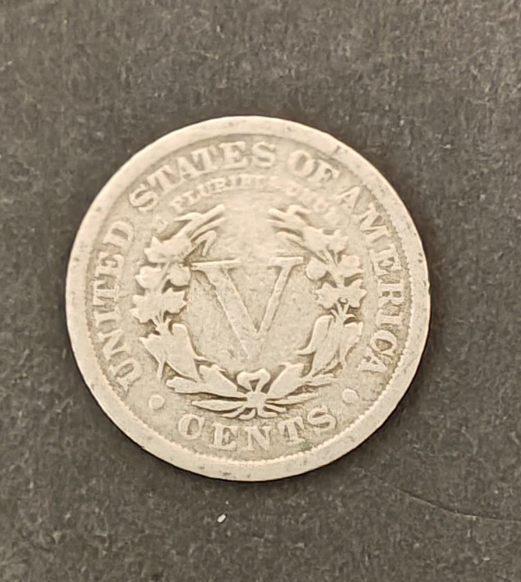 1910 Liberty Head “V” Nickel