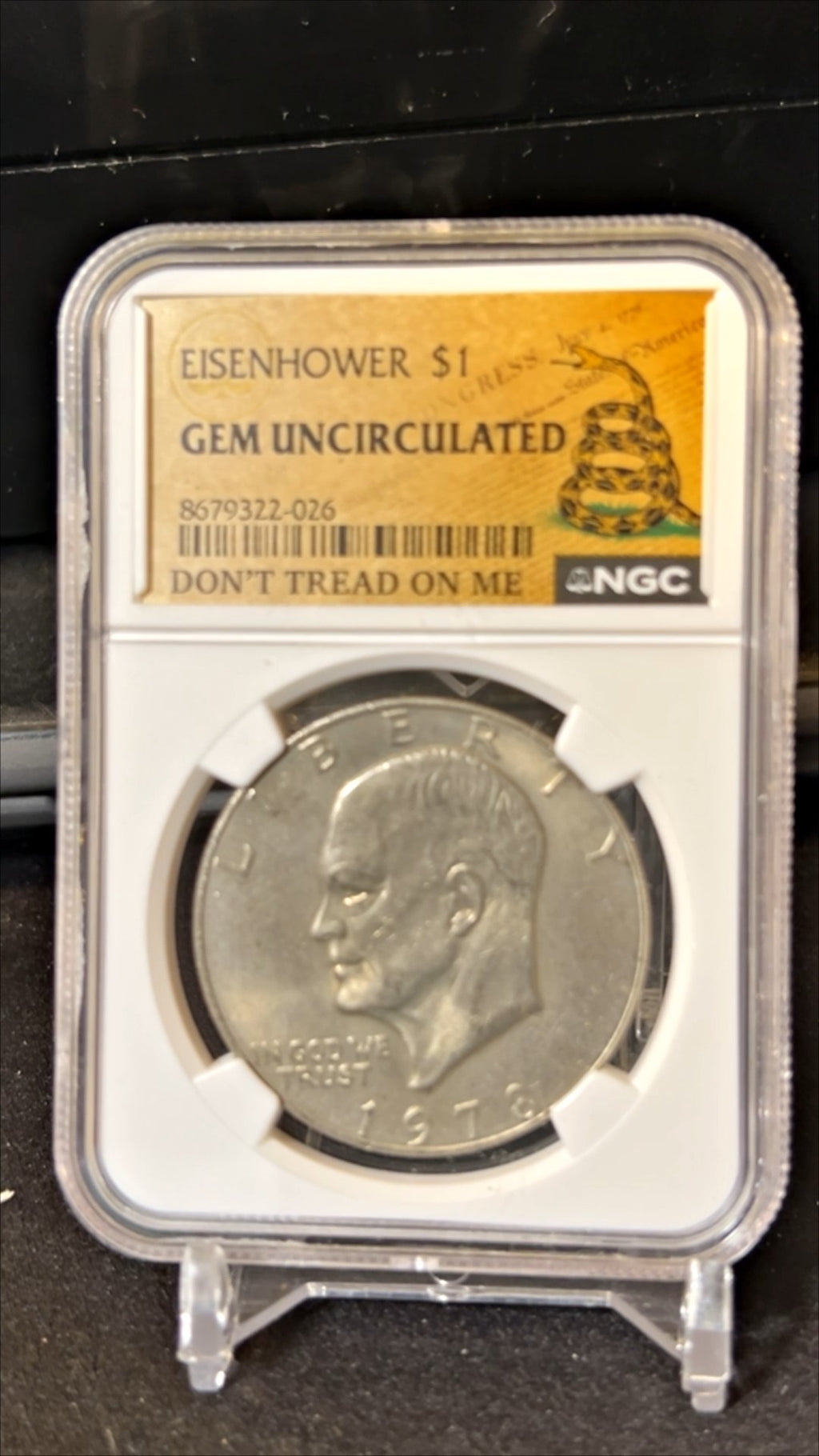 1978 Eisenhower Dollar Gem Uncirculated