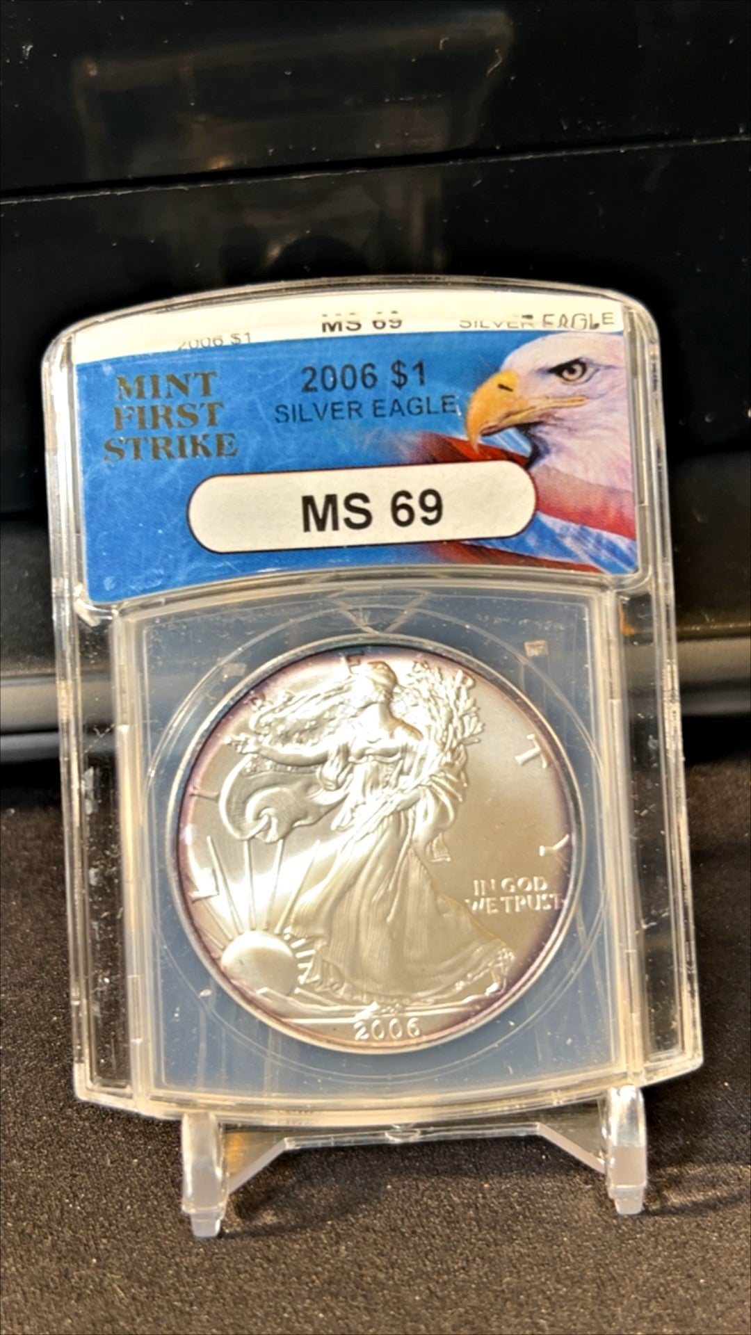 2006 American Silver Eagle MS69