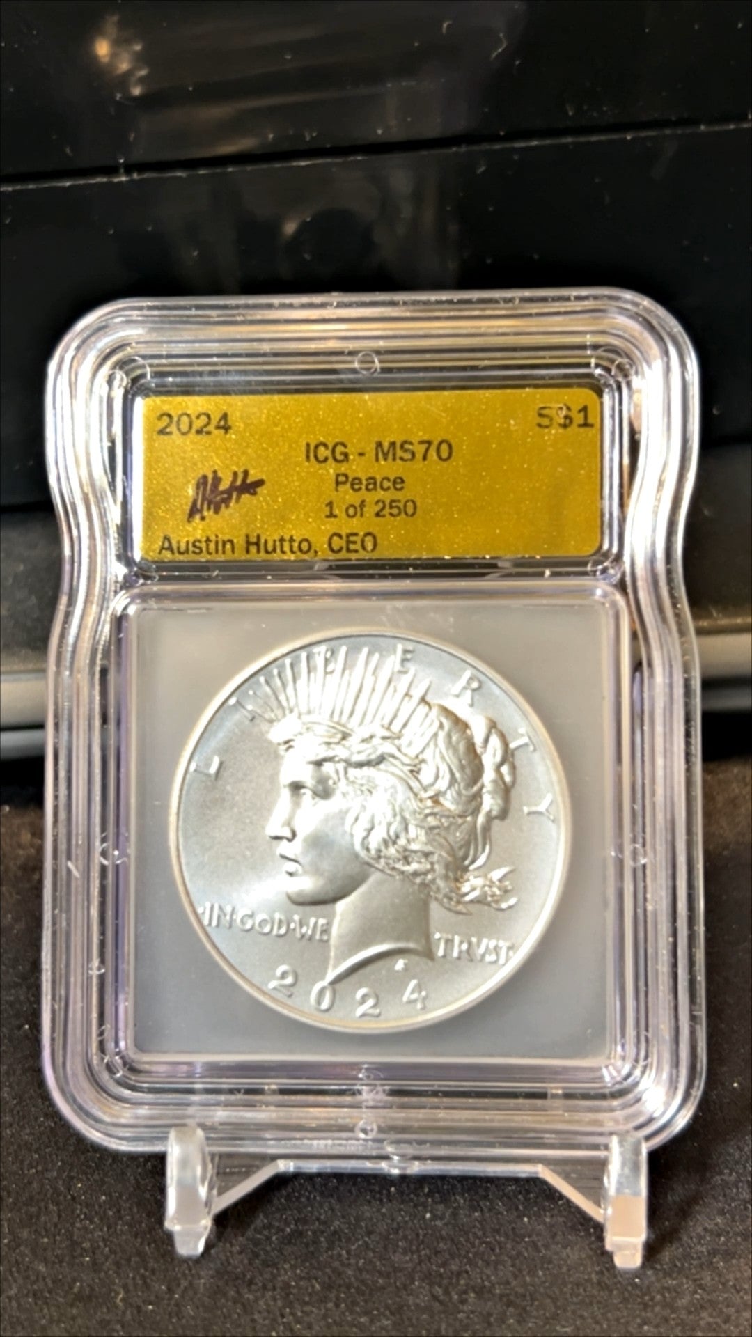2024 Peace Dollar MS70