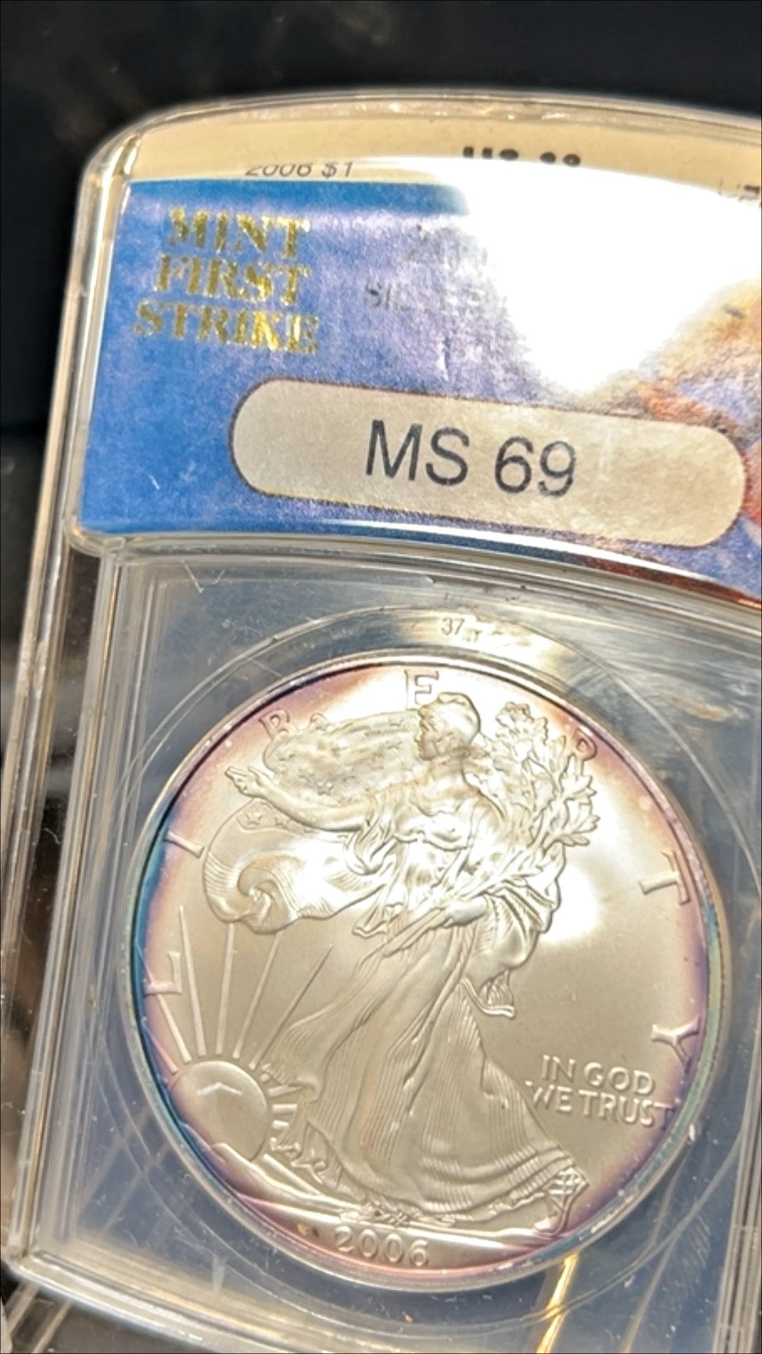 2006 Silver Eagle – MS69 – Philadelphia Mint
