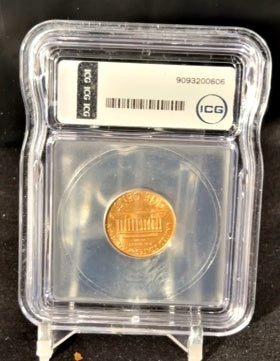 1970-S Lincoln Memorial Cent ICG MS66 RD