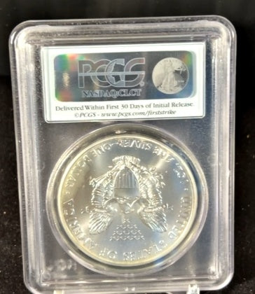 2013 American Silver Eagle – PCGS MS69 – First Day of Issue