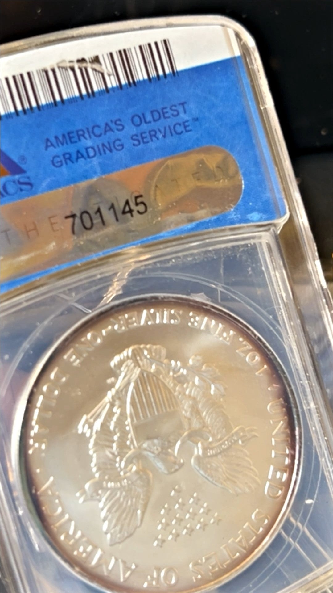 2006 American Silver Eagle MS69