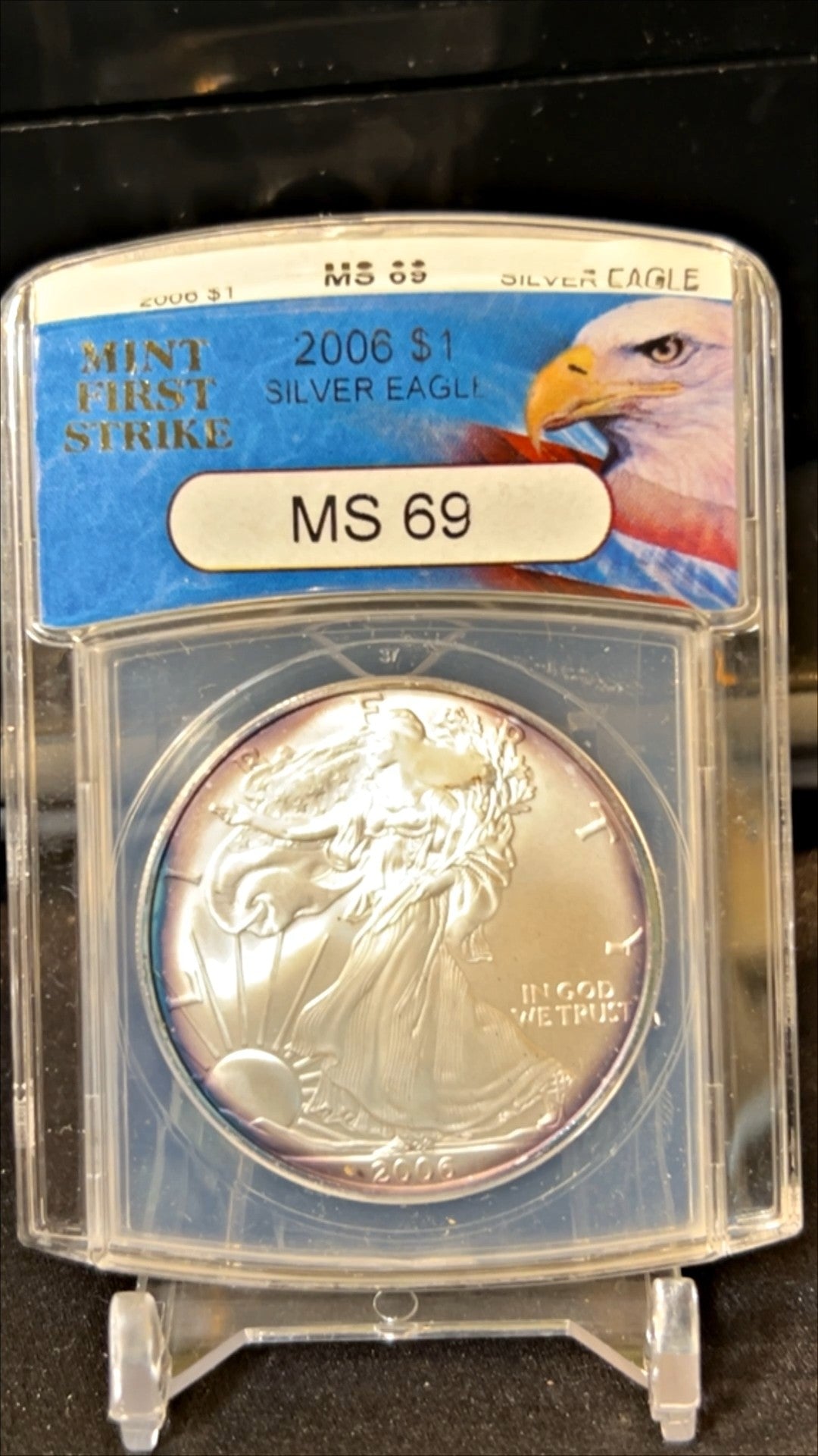 2006 Silver Eagle – MS69 – Philadelphia Mint