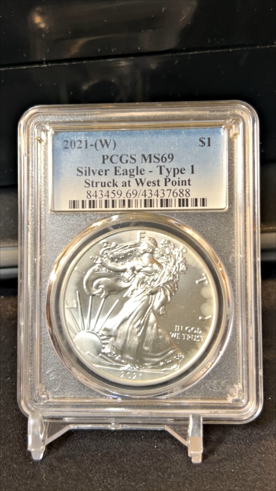 2021-W Silver Eagle - Type 1 MS69