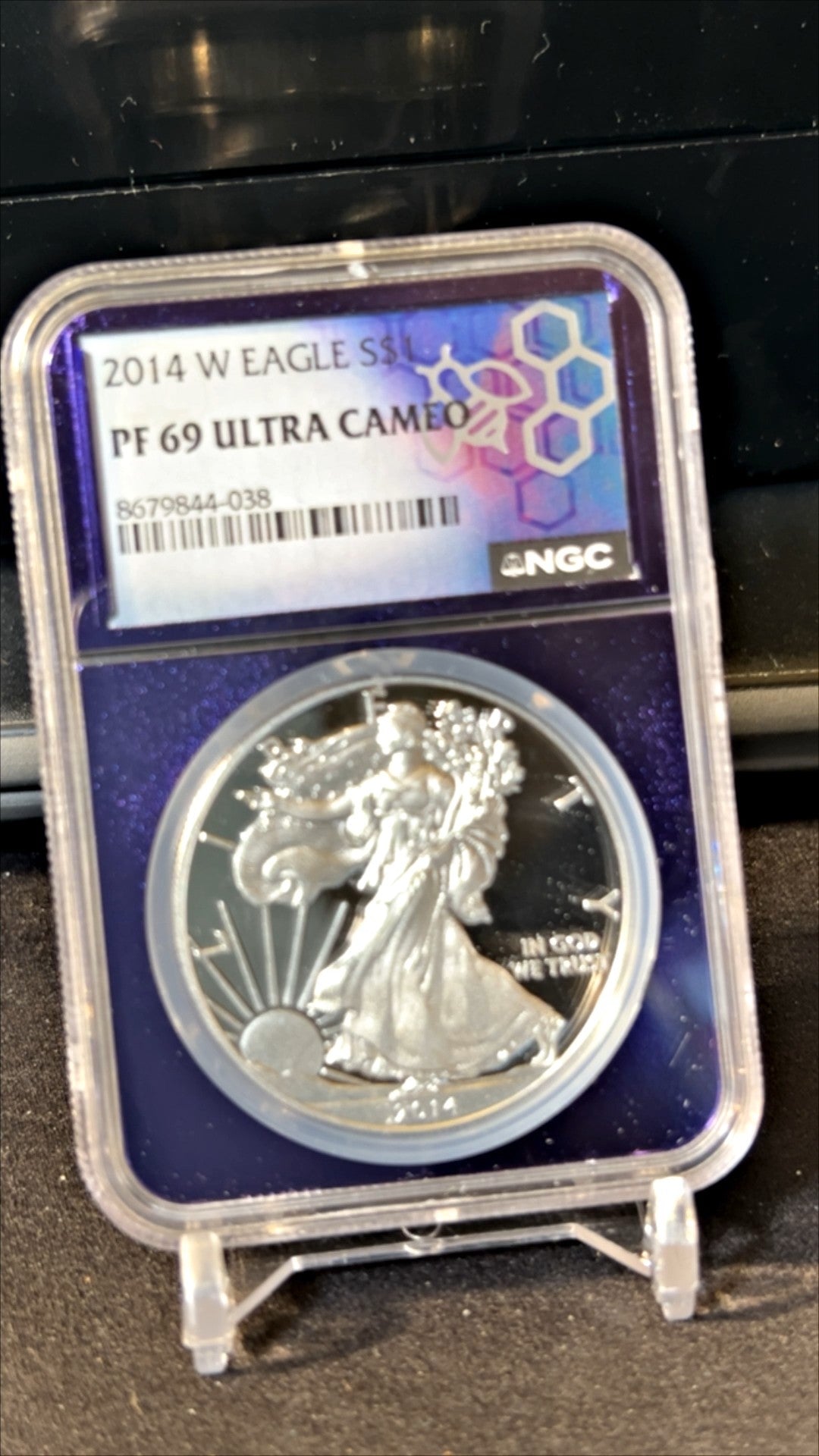 2014-W American Silver Eagle PF 69 ULTRA CAMEO