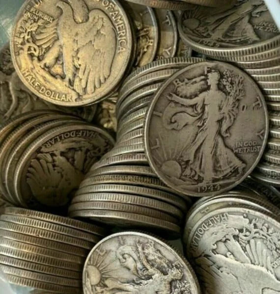 Walking Liberty Half Dollars – Random Dates (90% Silver)