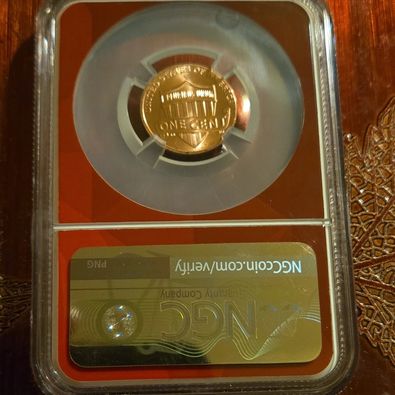 2025 1c Lincoln Shield Cent Penny NGC MS65RD EDC Red Core